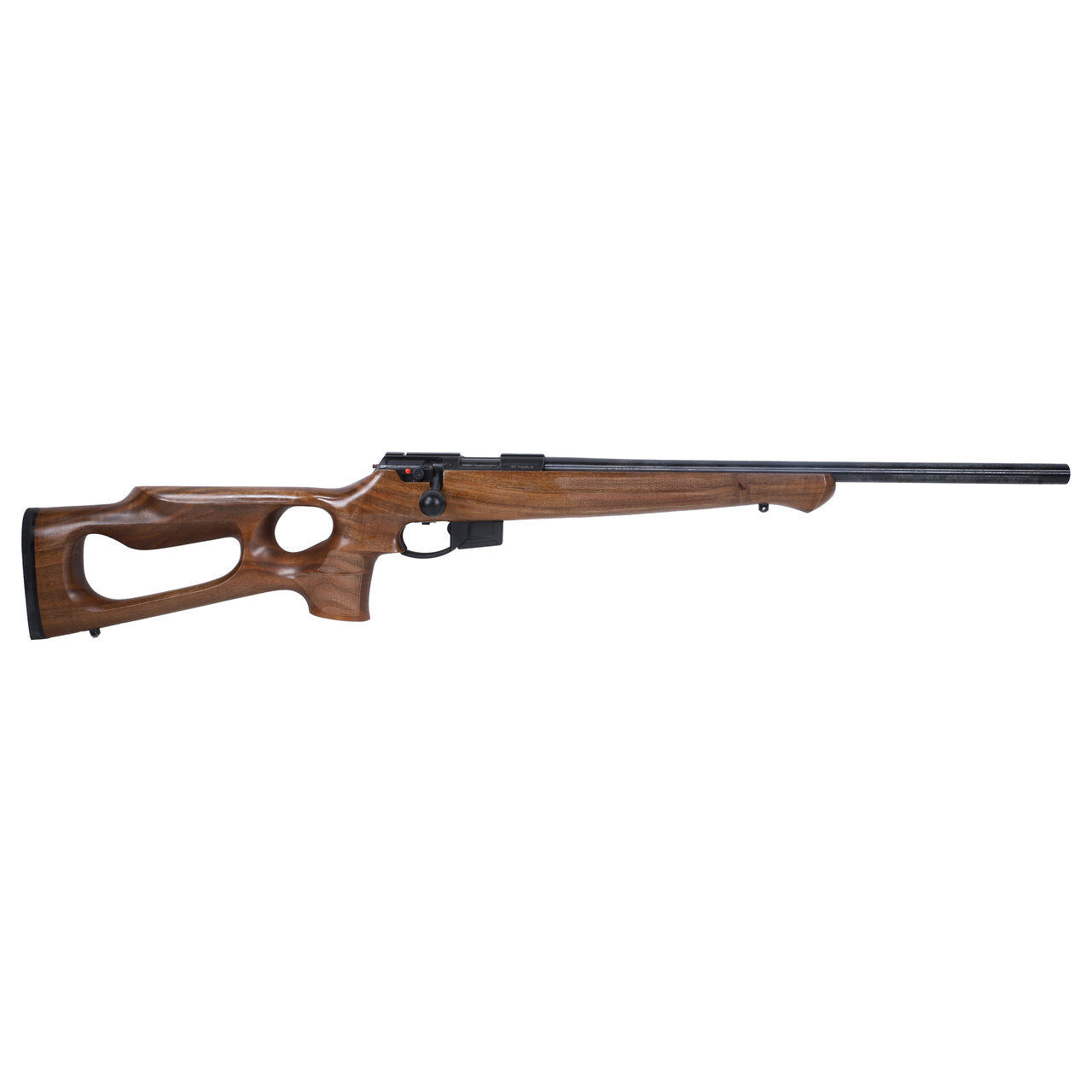 Anschutz 1761 HB .22 LR G-28 Walnut Thumbhole 20\" Bbl Rifle w/Single-Stage Trigger 019315