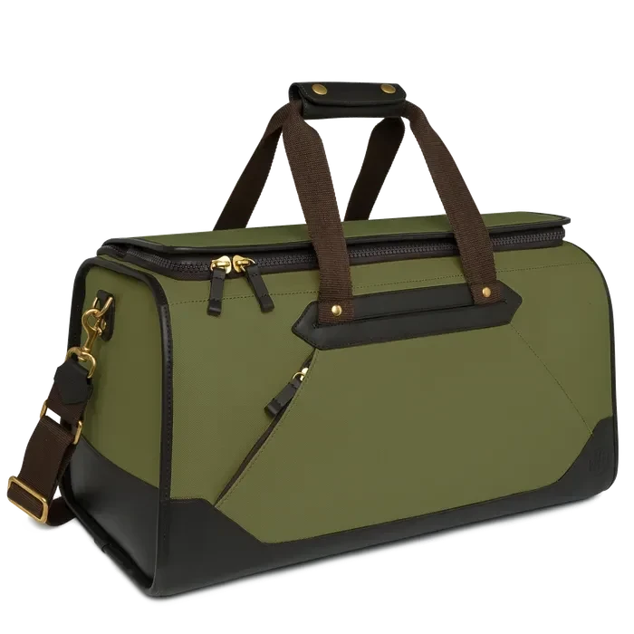 Beretta Terrain Evo Weekend Duffle Bag, Otter w/Zipperd Pocket & Brass Hardware BS782T25210836UNI