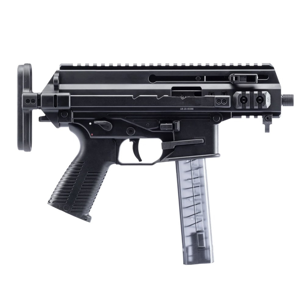 B&T APC9K 9mm 4.33\" Bbl Black Short Barrel Rifle w/Telestock (NFA) BT-361765-02-SBR-TS