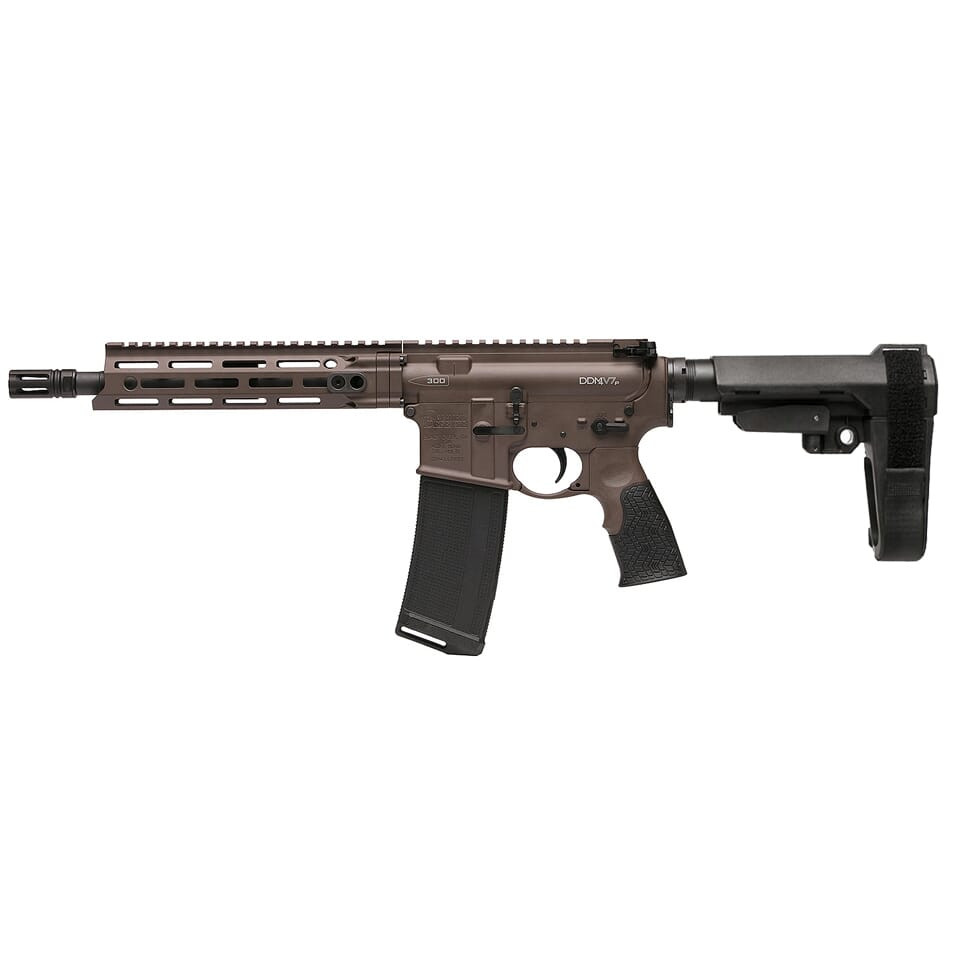 Daniel Defense DDM4 V7 .300 Blk 10.3" 1:8 Mil Spec Brown Pistol 02-128-00166