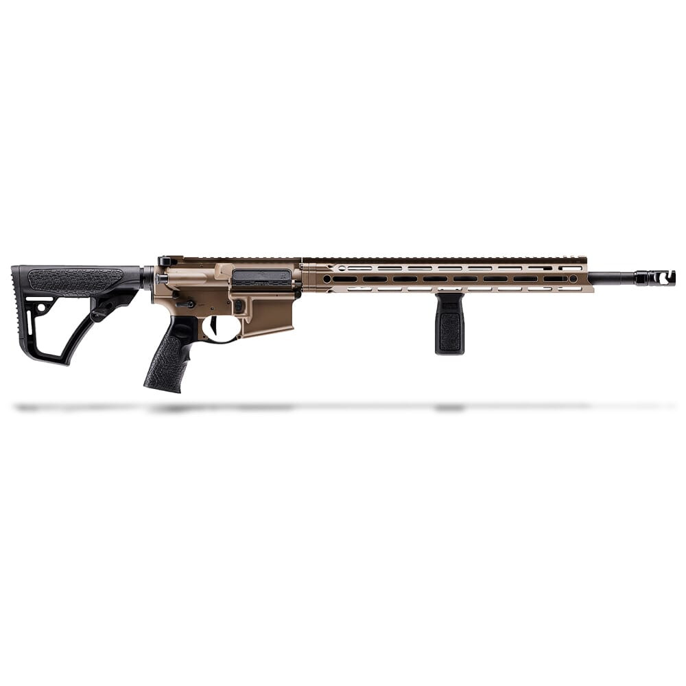 Daniel Defense DDM4 V7 Pro 5.56mm NATO 18\" 1:7\" Bbl FDE Rifle w/NO MAG 02-128-11090-067