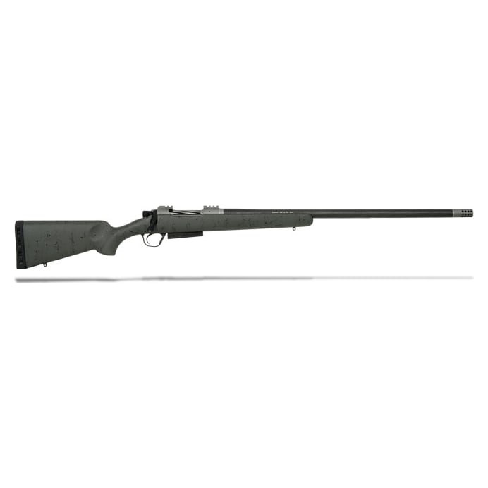 Christensen Arms Summit Ti .338 Lapua Mag 27\" Green W/Black Webbing Rifle CA10268-717432
