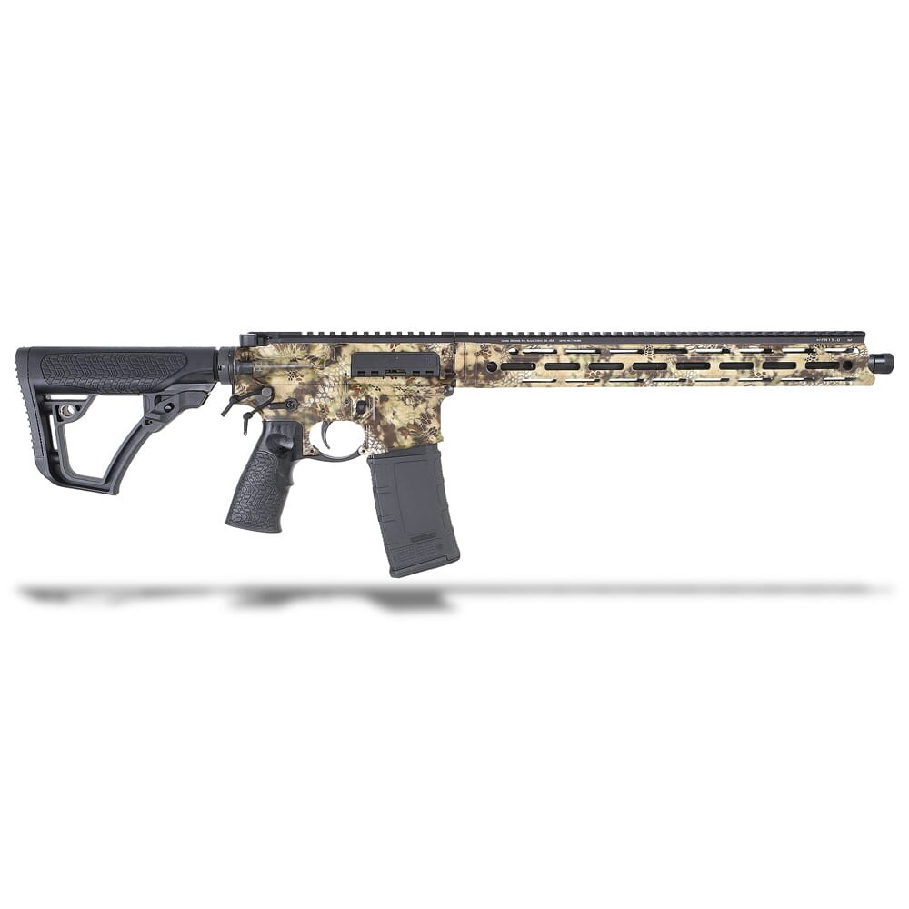 Daniel Defense DDM4 V7 Hunter .300 BLK 16\" 1:8\" Bbl CA Compliant Kryptek Highlander Rifle 02-128-30075-055