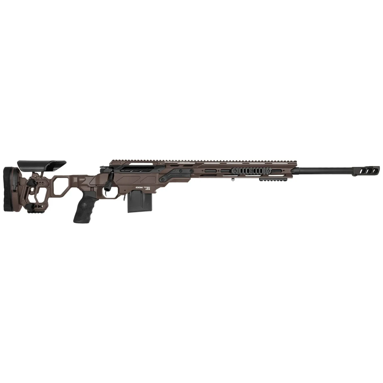 Cadex Defense 300 PRC 26\" Bartlein Bbl 1:8 5/8\"x24 w/ 30 MOA Rail, MX1 Brake, DX2 Trigger, 5rd Mag, Hybrid SSV-Black CDX300-TAC-3PR-26-BS30-I2B1N-HSB
