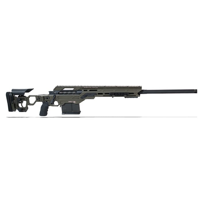 Cadex Shadow Rifle .375CT 29\" Hybrid Green/Black 40 MOA Rail CDX40-DUAL-375-29