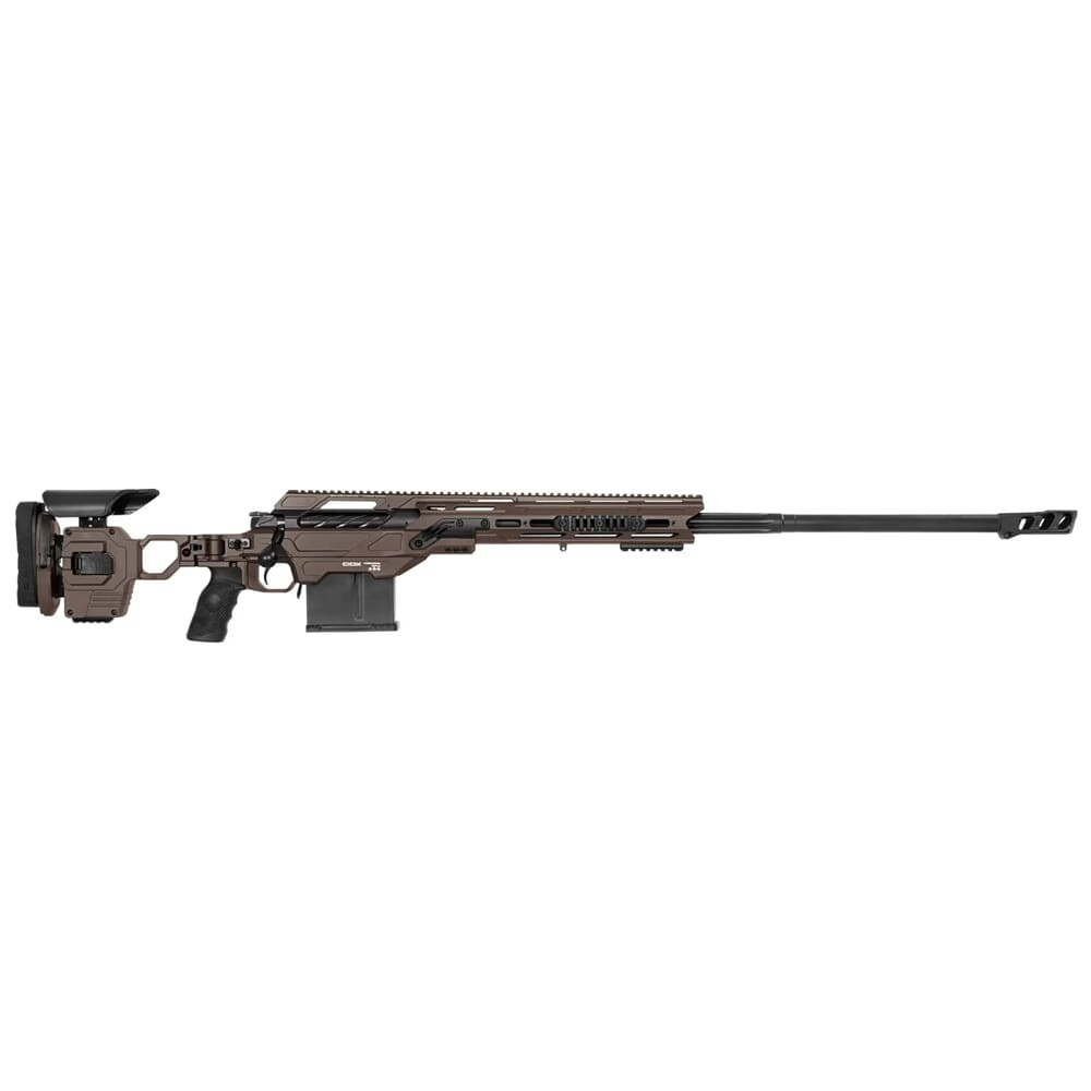 Cadex Defence CDX-40 SHDW, .375CT, 32\" Barrel, Regular Buttstock, with MX1 Muzzle Brake, 40 MOA Top Rail, Mag Type DSSF 4.725\", Round (D) Bolt Knob, Double Stage Trigger, 1-7\" Twist Rate, 7/8\"-24 TPI, Color : Hybrid Stealth Shadow-Black