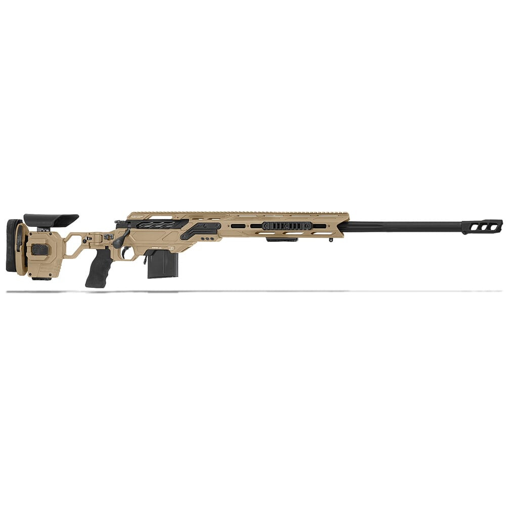 Cadex Defense CDX-MC KRAKEN Multi-Cal .300 Norma Mag 26\" 1:8\" Bbl Hybrid Tan/Blk Rifle w/MX1 MB CDXMC-KRKN-3NM-26-BR30-D2B1N-HTB