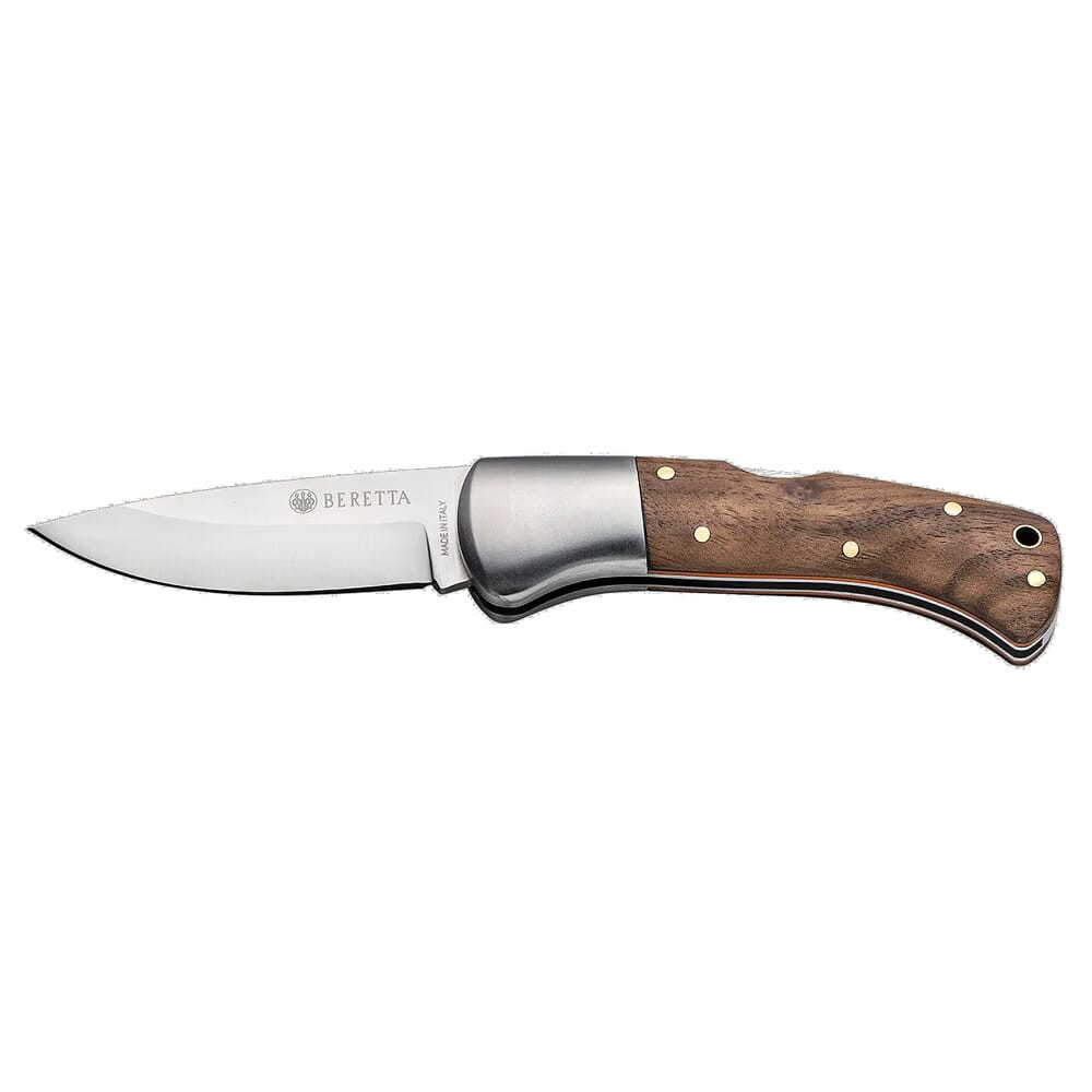 Beretta Reedbuck 3\" Folding Blade Knife w/Walnut Handle CO241A273508B4