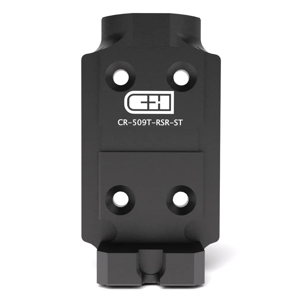 C&H Precision Cross 1911-2011 Optics Plate Plate For Holosun 509T w/ 10-8 Rear Sight CR-509T-RSR-ST