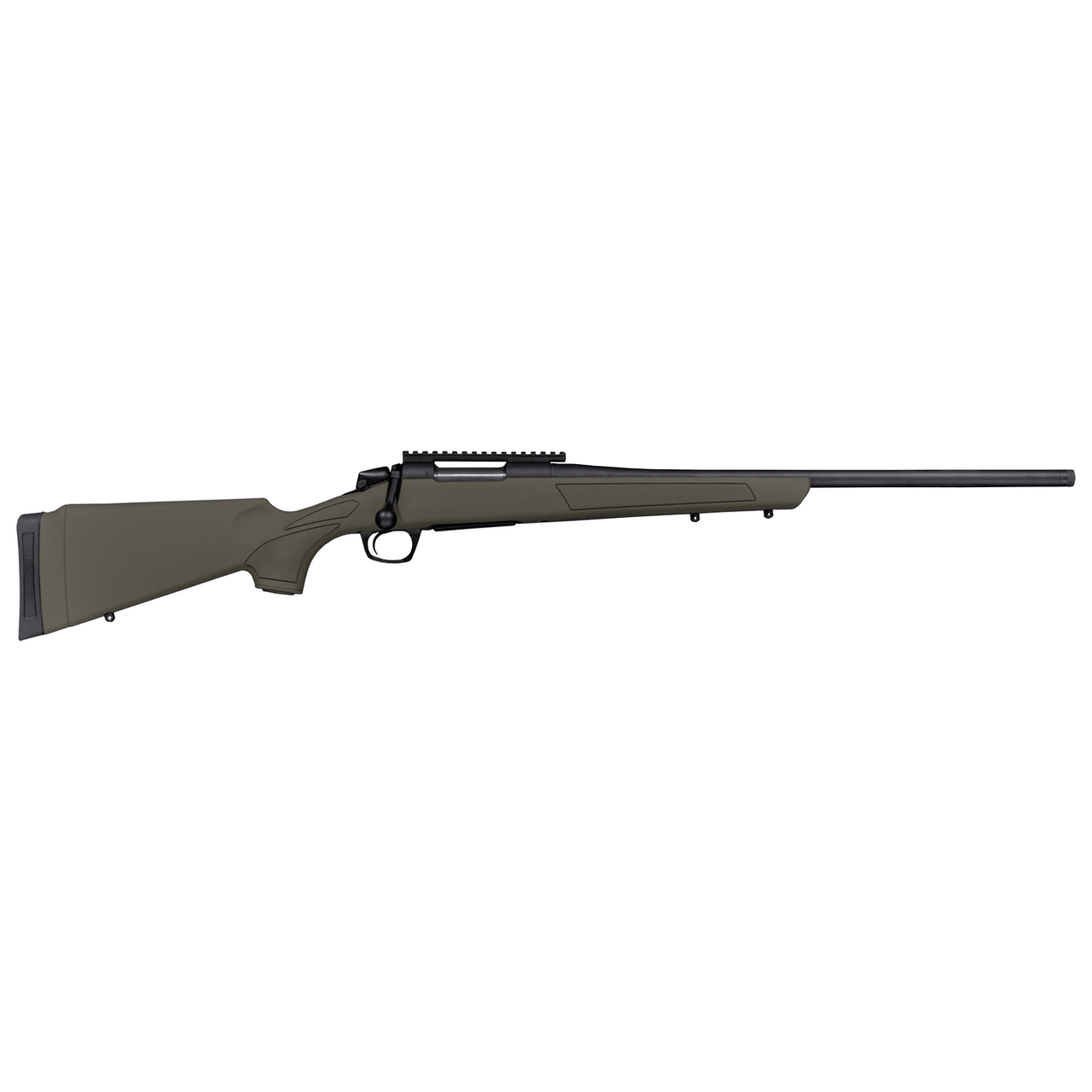 CASCADE™ - Graphite Black | OD Green - 0 MOA Pic Rail - 204 RUGER - 20\" bbl - 5/8x24 CR3913G