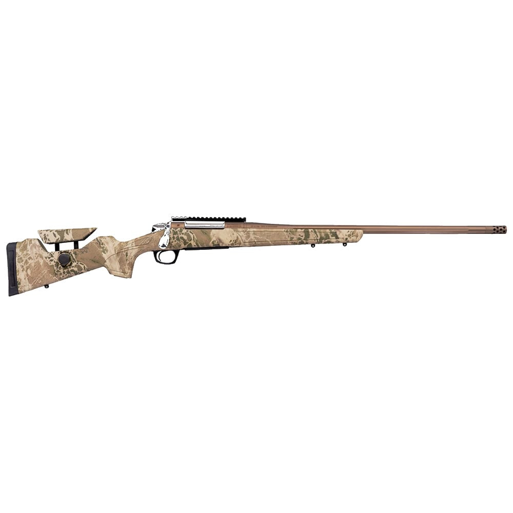 CASCADE™ LONG RANGE HUNTER - Smoked Bronze | Realtree Hillside - 20 MOA Pic Rail - 300 WIN MAG - 24" - Thrd 5/8x24 + Brake CR3961 CR3961