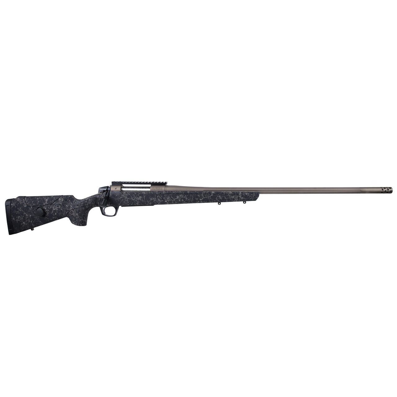CASCADE™ LONG RANGE HUNTER - Smoked Bronze | Graphite Black w/ Smoked Bronze Web - 20 MOA Pic Rail - 300 PRC - 26\" bbl - 5/8x24 CR3967F