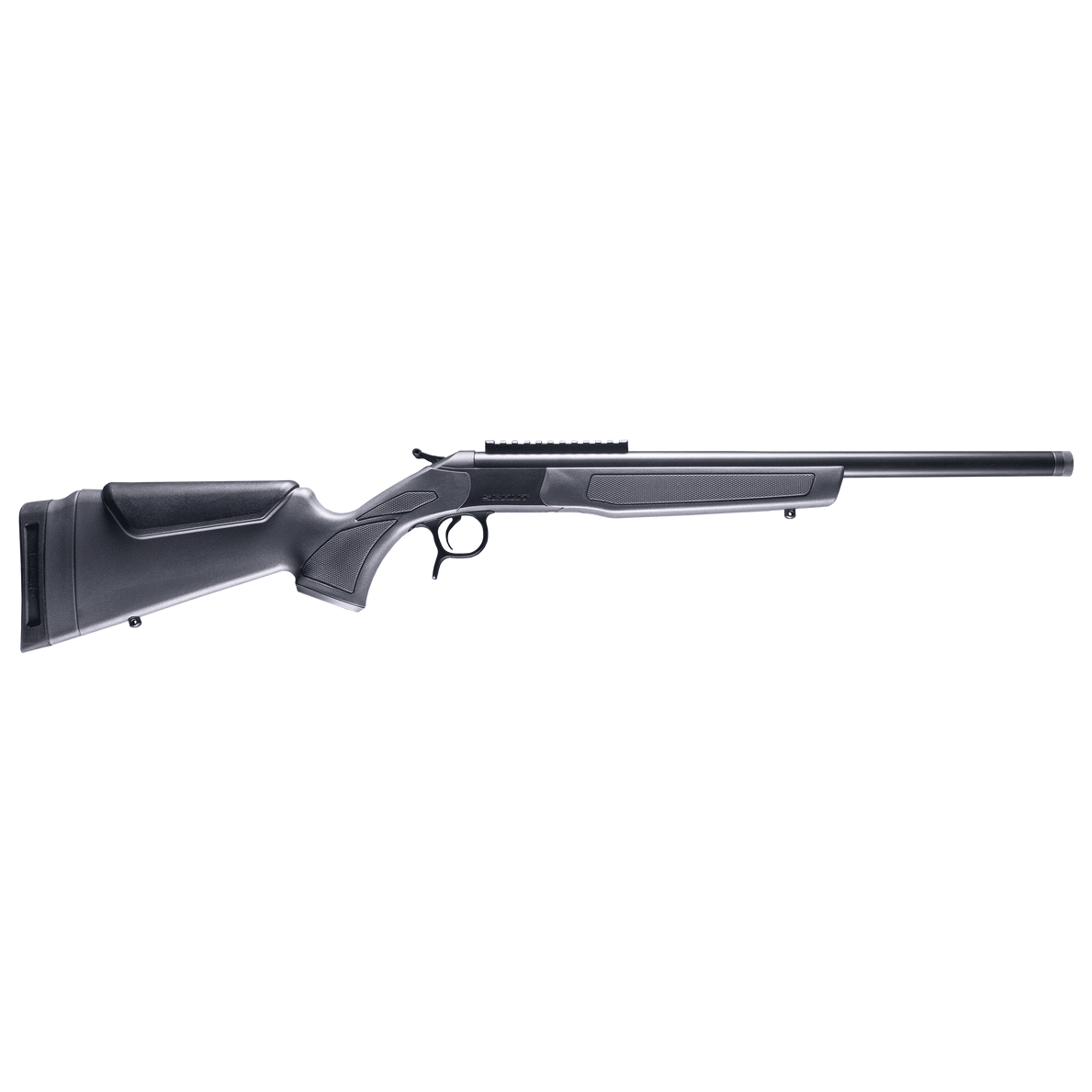 SCOUT™ - Blued | Stealth Grey - 0 MOA Pic Rail - 44 MAG - 20\" bbl - Thrd 11/16x24 CR4444