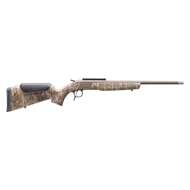 CVA Centerfire Scout Spur 410ga 22" Smooth Bore Bbl Patriot Brown/MONB Browning Invector Shotgun w/XX-Full Turkey Choke & 0 MOA Pic Rail CR4918MOBL