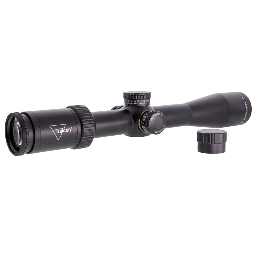 Trijicon Credo HX 2.5-15x42mm SFP Red/Grn PowerDot BDC Hunter Holds 30mm Tube Riflescope w/Exposed Elevation Tool & Return to Zero CRHX1542-C-2900054