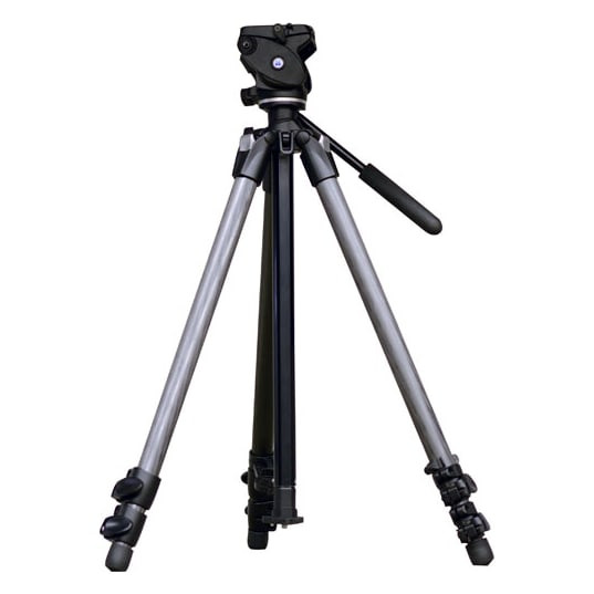 Zeiss Manfrotto Fluid Head Demo Carbon Tripod 000000-1793-996 - Like New, Box a Little Rough DA393