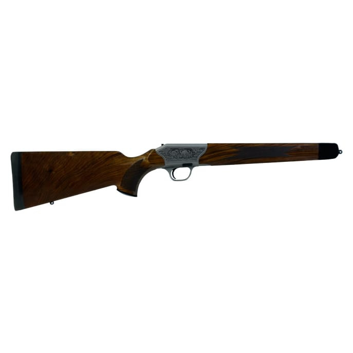 Blaser R8 Luxus Stock Receiver Safari Contour w/Buffalo & Kudu Sideplate w/Kickstop This is a demo Stock w/Light Handling marks. DB473