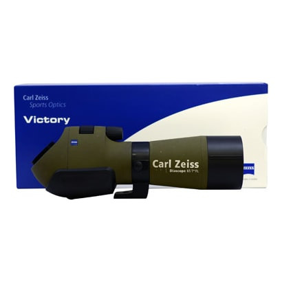 Zeiss DiaScope 65 T* FL Green Angled Body Only Demo Spotting Scope 528054-0000-000 - Usage Marks, w/Lens Caps DC345