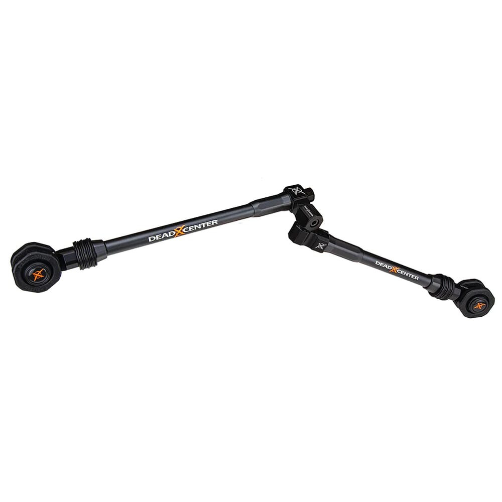 Dead Center Dead Level Hunter Verge 12\" & 9\" Black Stabilizers DLHVRG-12-9-BLK