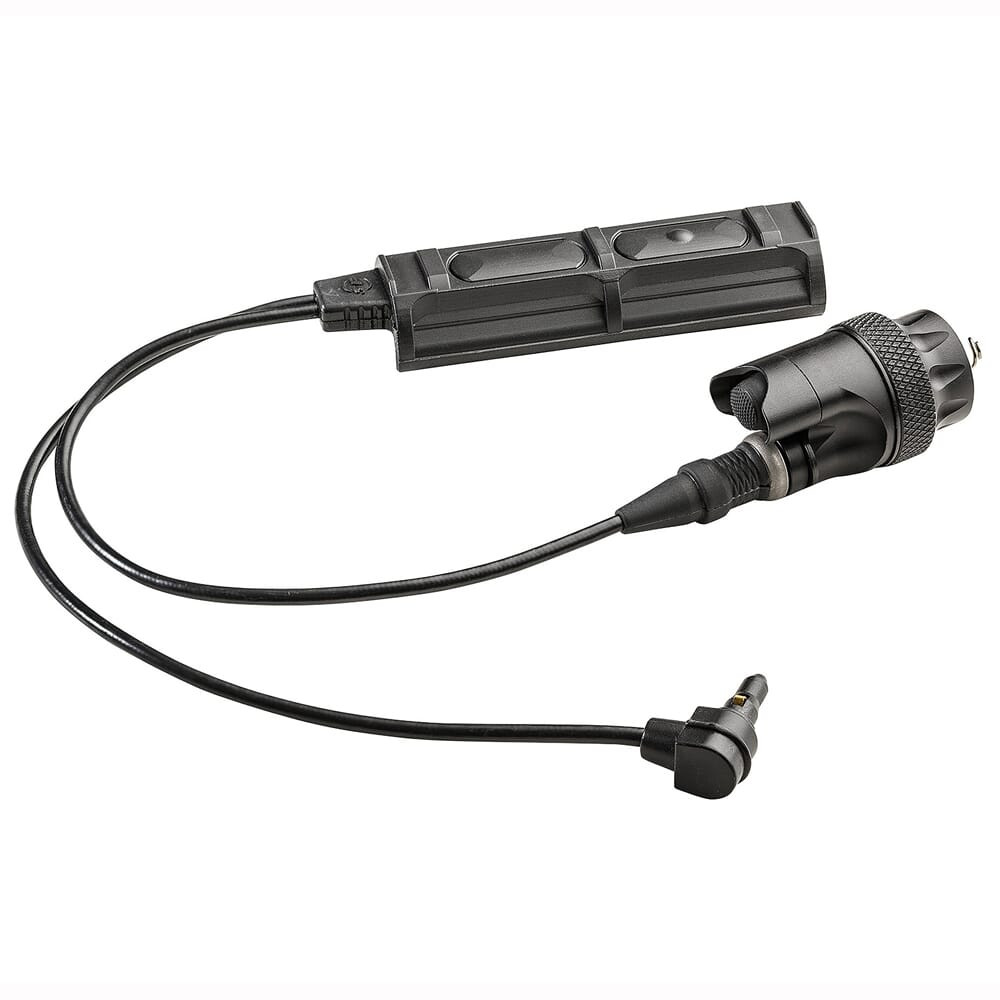 SureFire Scout Light Black Low-Current Rail Tape Switch w/7" Insight Tech/Atpial Laser Cable DSE-SR07-D-IT-BK