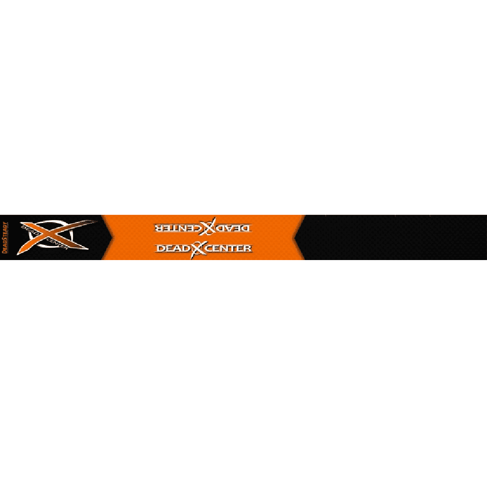 Dead Center Replacement Dead Steady 28\" Orange Stabilizer Wrap DST-WRP-28-ORA