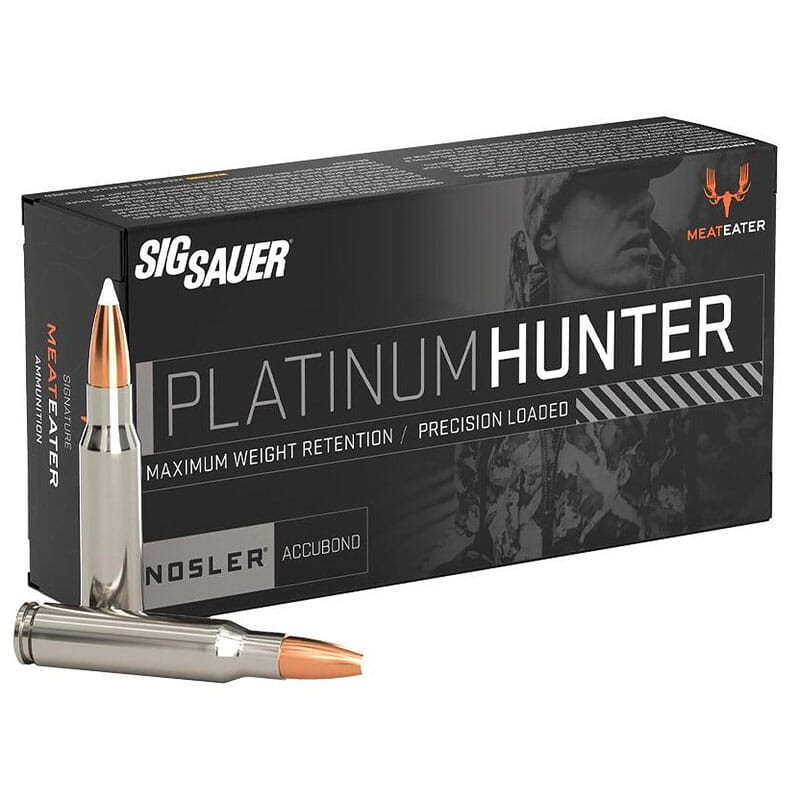 Sig Sauer Ammo Platinum Hunter .243 Win 90gr AccuBond 20/Box E243PH90-20