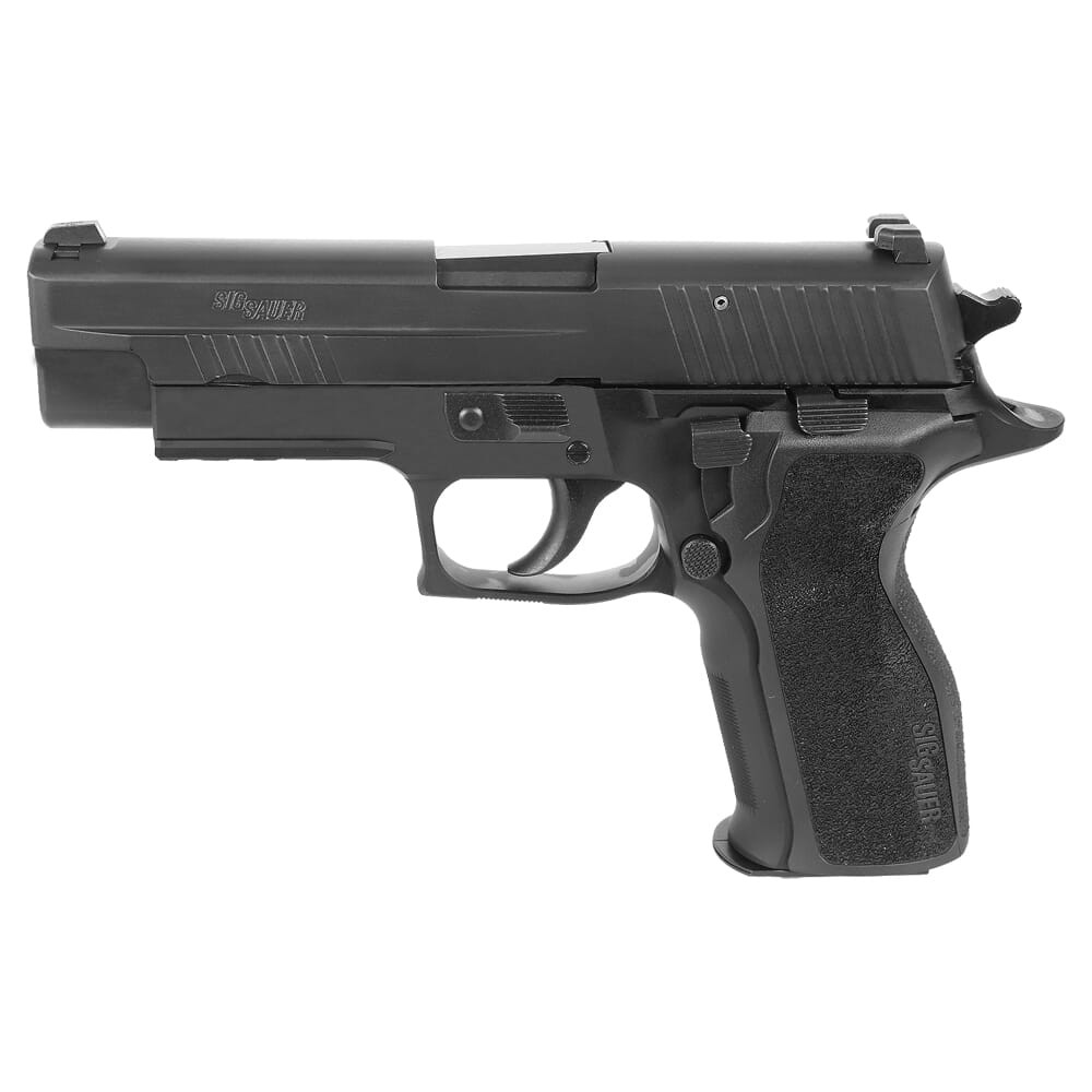 Sig Sauer P226 Elite 9mm DA/SA 4.4\" Pistol w/SIGLITE, E2 Grip, SRT, and (2) 15rd Steel Mags E26R-9-BSE