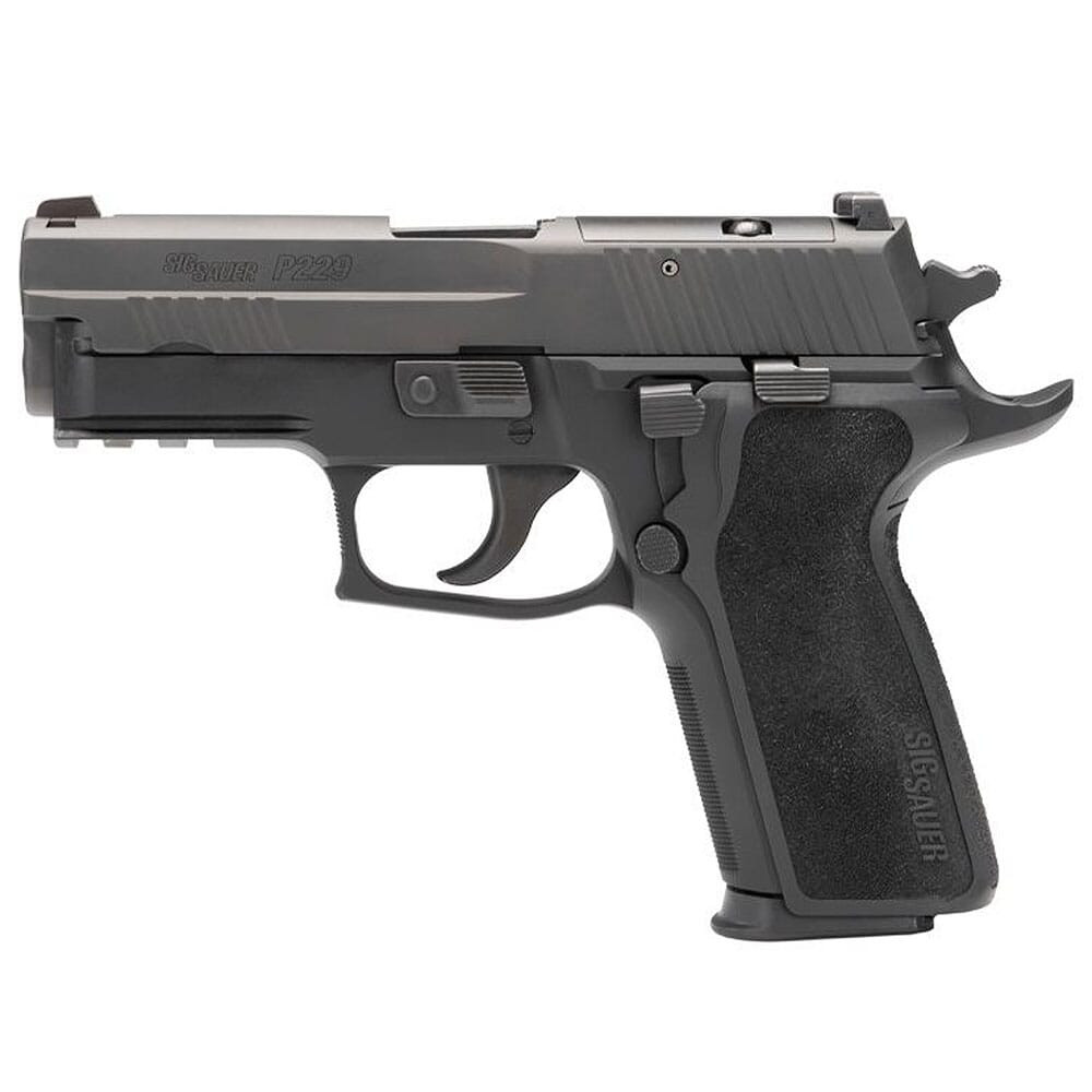 Sig Sauer P229 Elite Compact 9mm 3.9\" Bbl Optics Ready Black DA/SA Pistol w/(2) 15rd Steel Mags, E2 Grip & SIGLITE E29R-9-BSE-R2