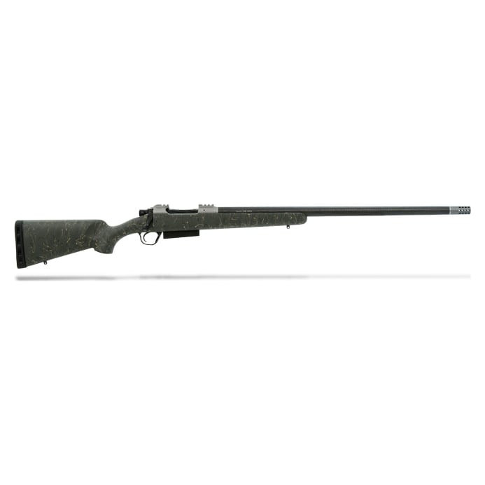Christensen Arms Carbon Classic .300 Ultra Mag 26\" Green W/ Black/Tan Webbing Rifle
