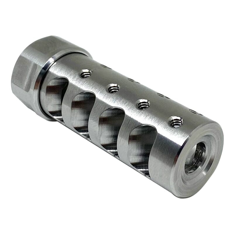 American Precision Arms Gen 3 Micro Bastard 9/16x24 9mm/.350 Cal Stainless Muzzle Brake G3A9690S
