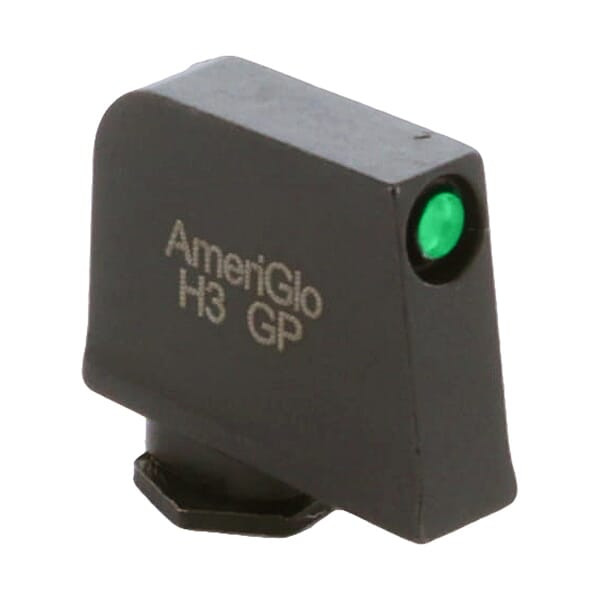 Ameriglo Green Tritium w/Black Outline Stock .35\"H .125\"W Front Sight for Glock GL-412-350