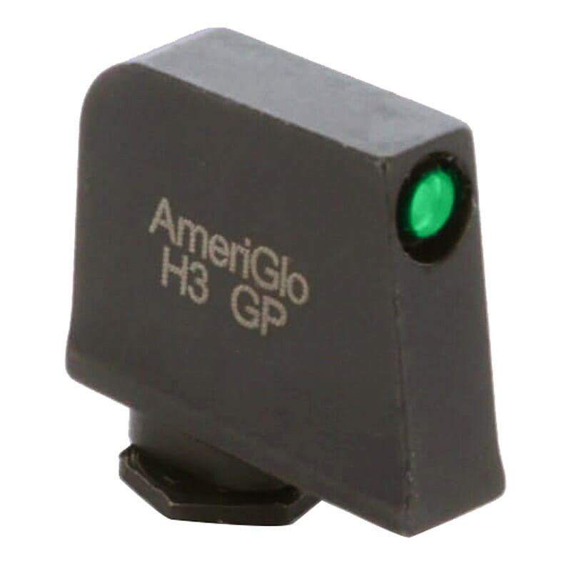 Ameriglo Grn Trit w/Black Outline .385\"H .125\"W Front Sight for Glock GL-412-385