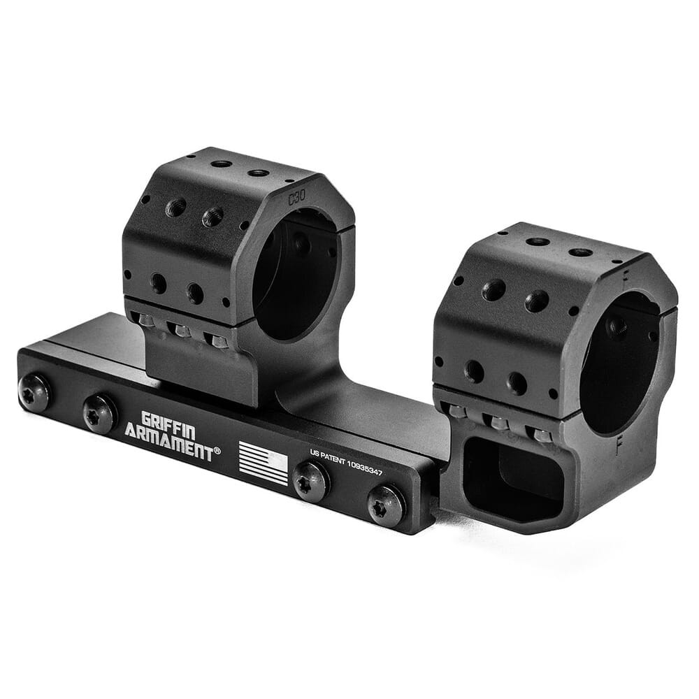 Griffin Armament 30mm Cantilever GPM 1.335\" Height 15MOA Scope Mount GSMC1.335H30MM