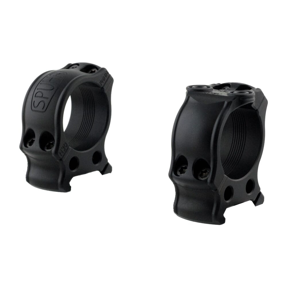 Spuhr Hunting Series 30mm H25.4mm/1\" Picatinny Hunting Scope Rings HP30-25