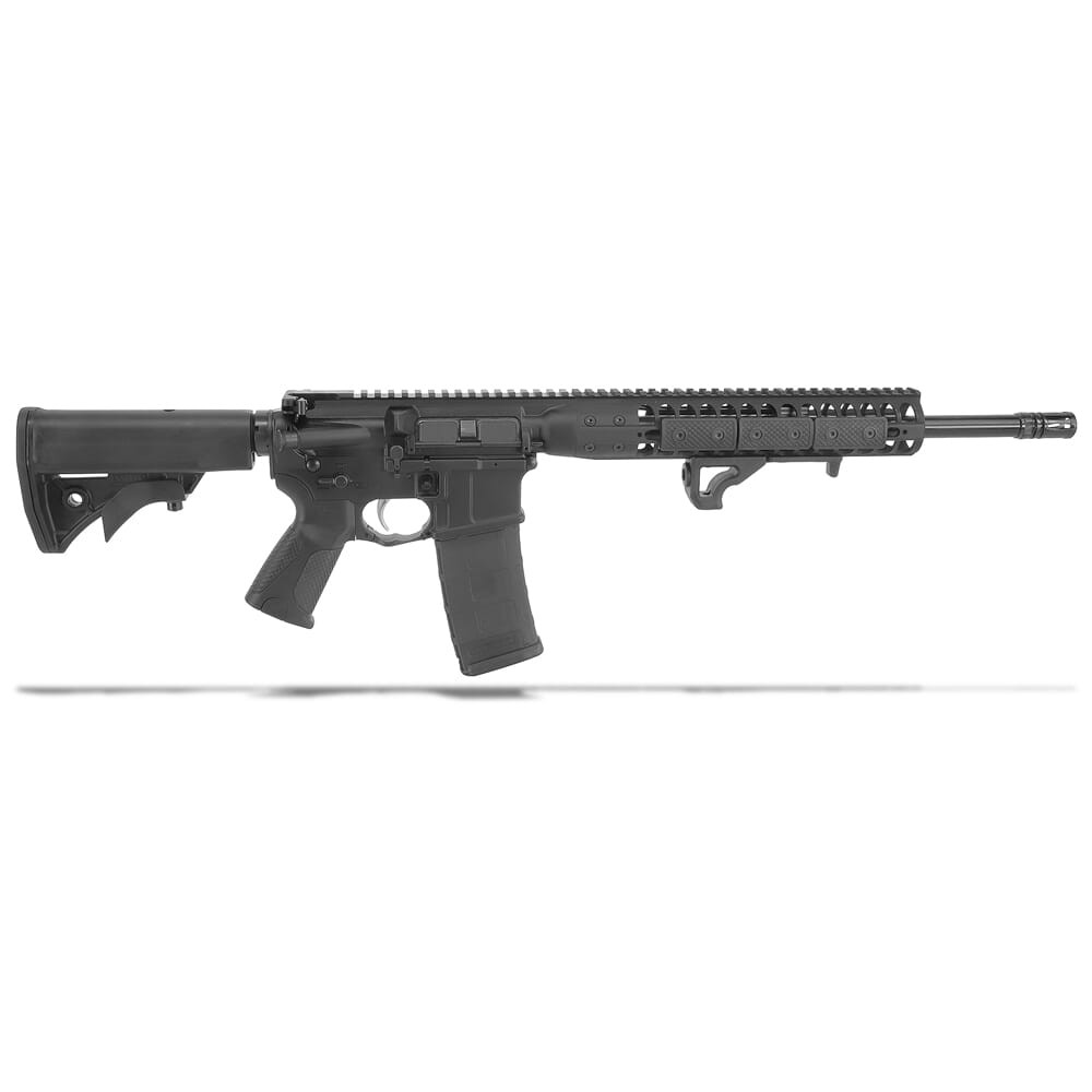 LWRC ICDI Direct Impingement .300 Blackout 16\" Blk Rifle ICDIR3B16