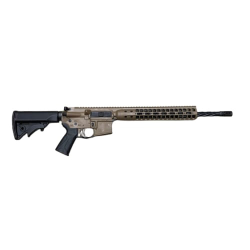 LWRC ICDI 5.56mm 16\" 1/7\" 1/2x28 TPI Flat Dark Earth Discovery Impingement Discovery ICDIR5CK16E