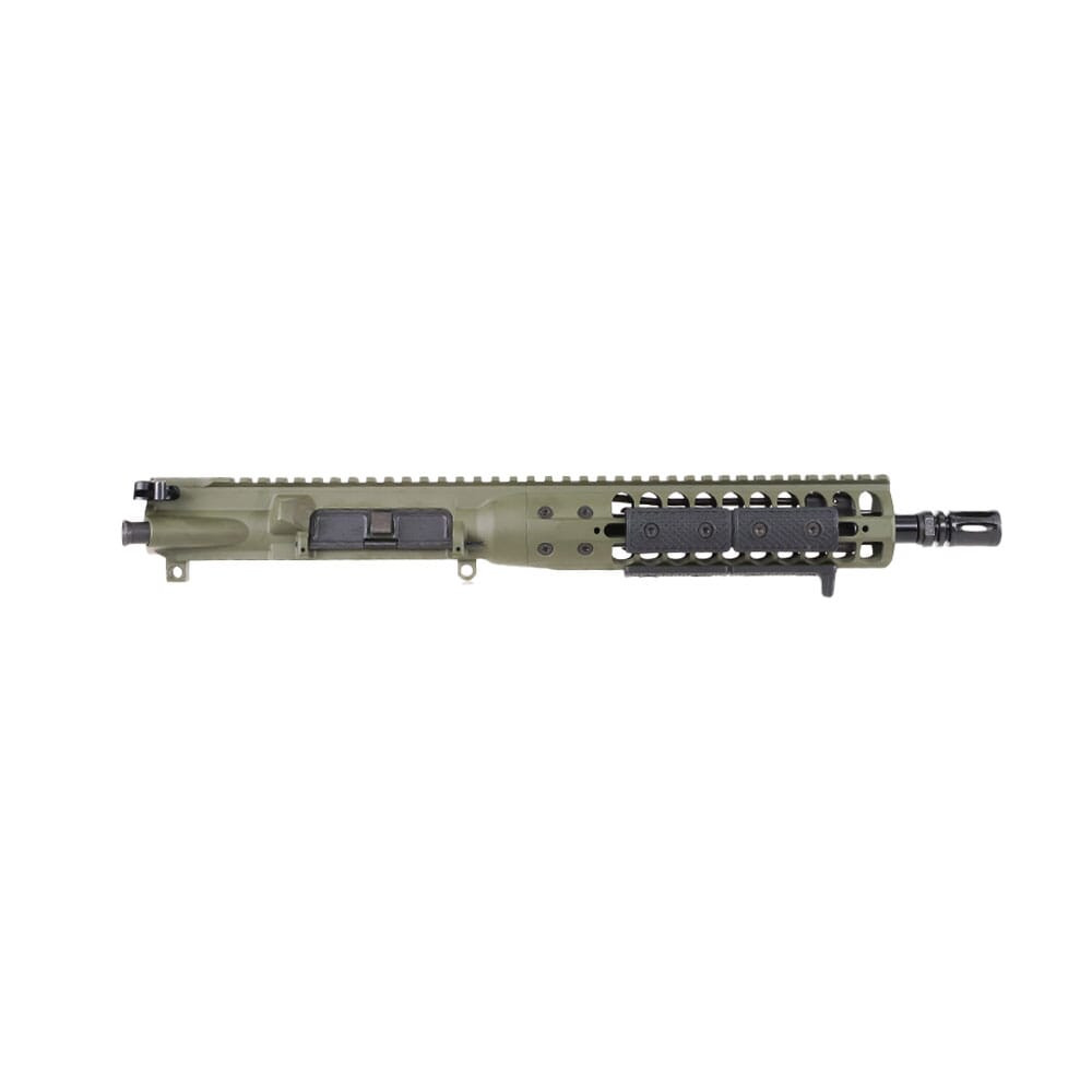 LWRC ICDI Direct Impingement 5.56mm NATO 10.5\" 1:7\" 1/2x28 Bbl OD Green Complete Upper Receiver ICDIU5ODG10