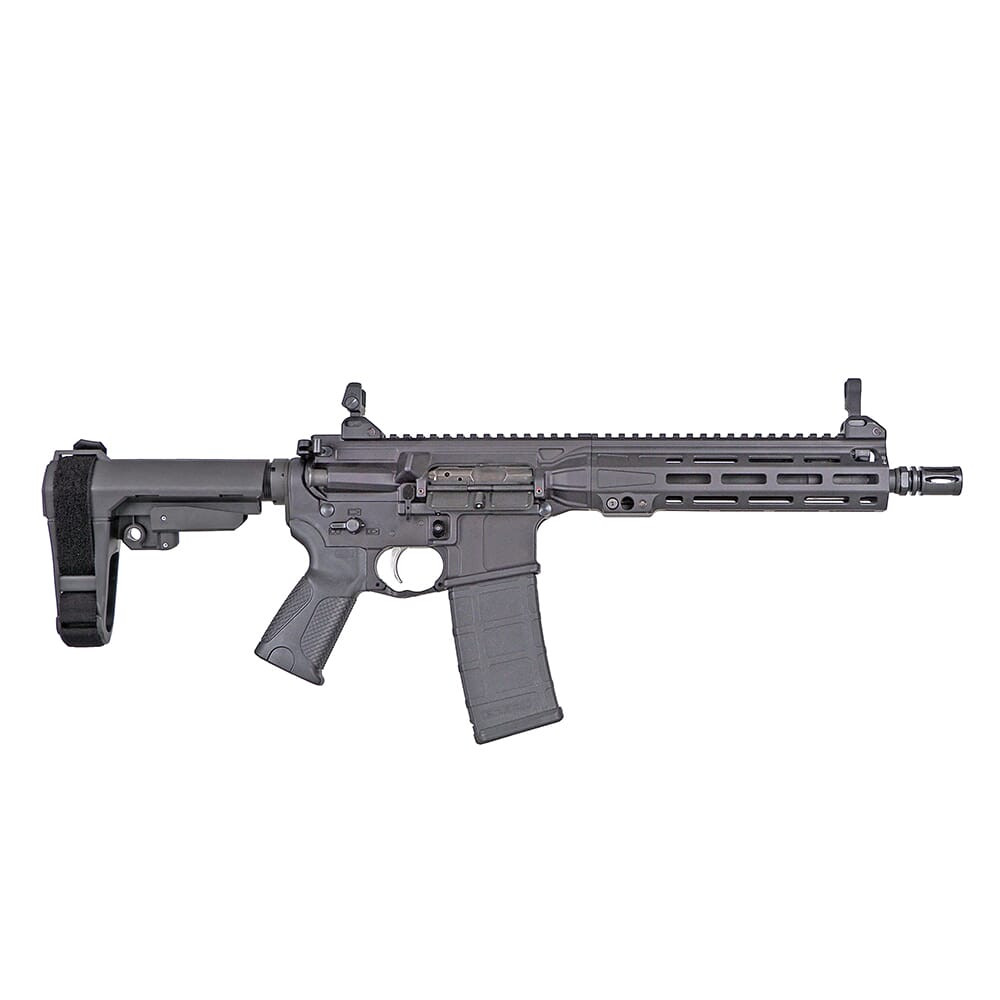 LWRC ICMKII 5.56mm 10"Bbl 1/10 1/2x28 Black Pistol w/SBA3 Brace ICMKIIP5B10SBA3