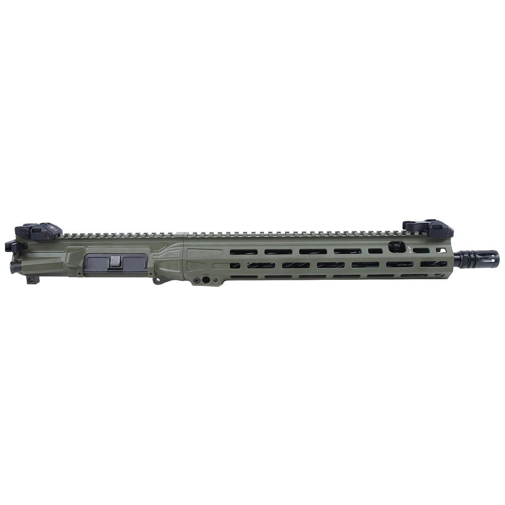 LWRC ICMKII 5.56mm 14\" 1/7\" 1/2x28 OD Green Upper ICMKIIU5ODG14P