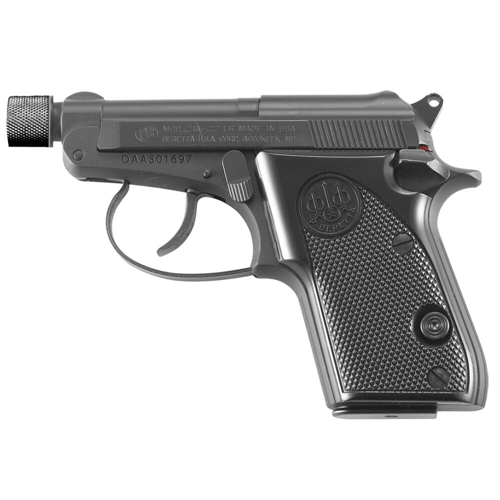 Beretta Model 21A Bobcat .22LR DA/SA 7rd Pistol w/Threaded Barrel J212127