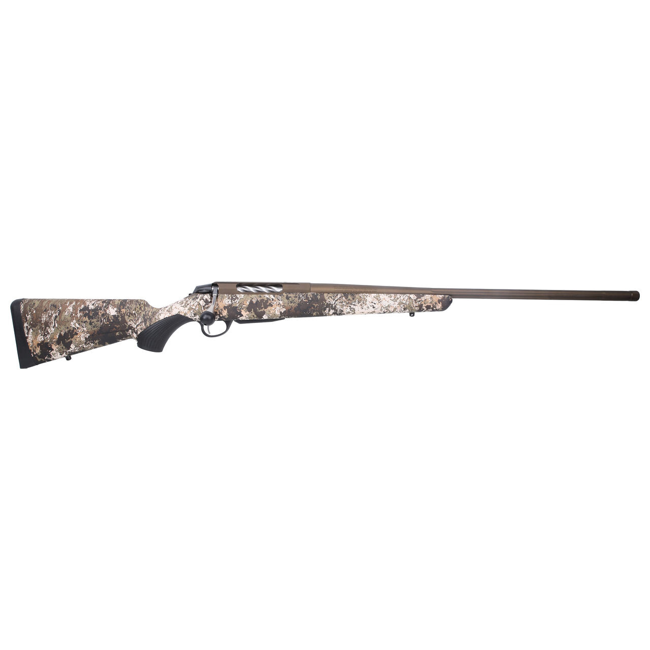 Tikka T3x 7mm PRC 24 Fluted Threaded Bbl 1:8 5/8in x 24 TPI Veil Wideland Cerakote Hunting Rifle JRTXVW37124
