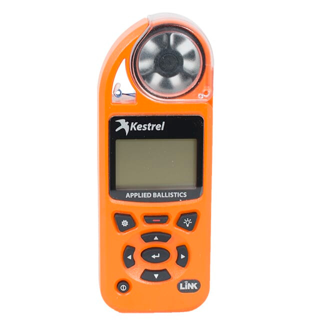 Kestrel 5700 Elite Blaze Orange Weather Meter with Applied Ballistics with LiNK 0857ALBLZ
