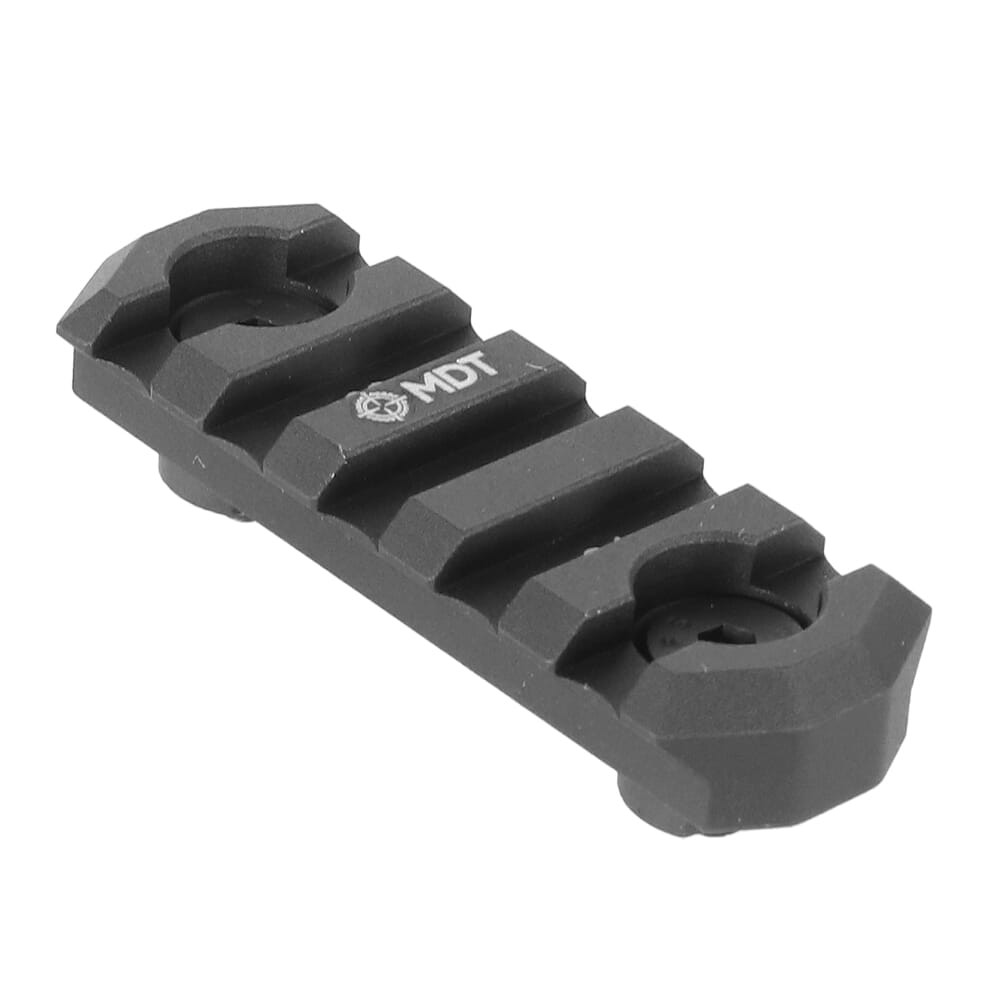 MDT M LOK 2.5" 5 Slots Blk Picatinny Rail 103150--BLK