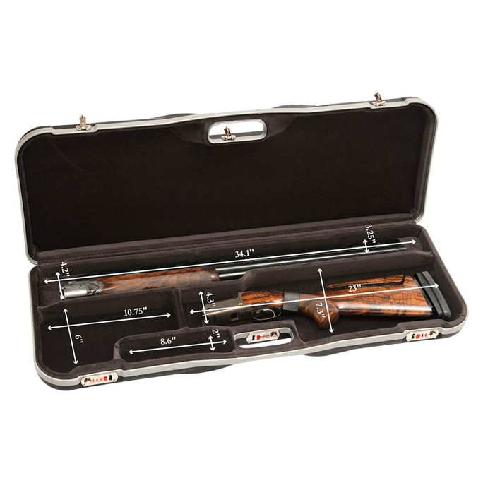 Negrini One Shotgun 34\" High Rib Case Black/Gray 1645LX/4752