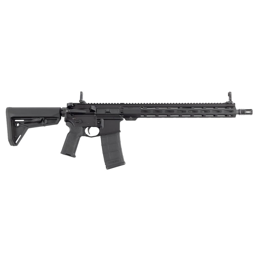 Colt M4 Enhanced Patrol Rifle Gen II PRO 5.56mm 16.1\" Bbl M-LOK Rail Semi-Auto MBUS PRO Sights K2 Grip Ambi Mag Release Black Rifle LE6920-EPRII-PRO