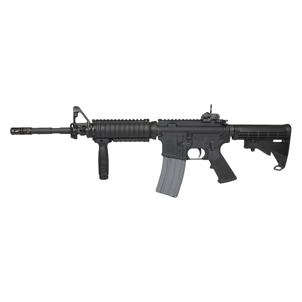 Colt M4A1 Carbine SOCOM Reproduction 5.56mm 14.5\" Pinned & Welded Heavy Barrel Semi-Auto Rail Attachment Ambi-Selector Matte Black Rifle LE6920SOCOM
