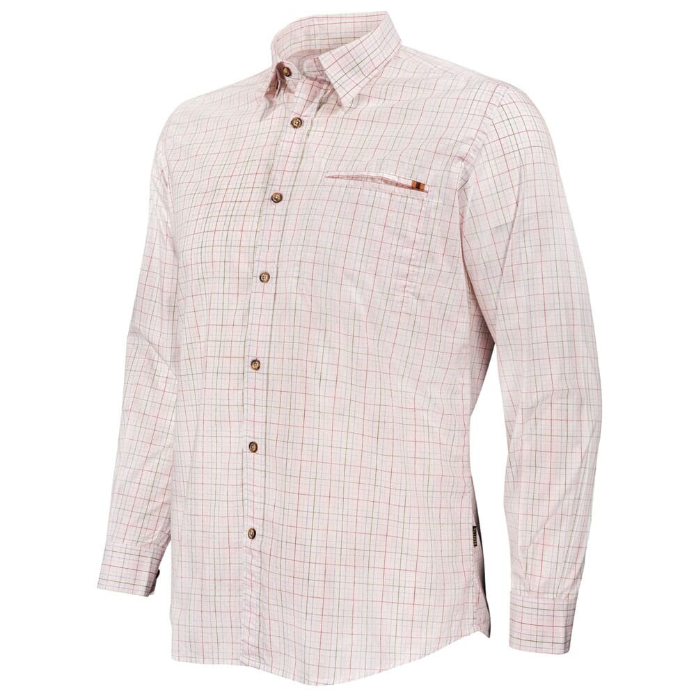 Beretta Trail Plain Collar Shirt Green/Blue/Pink/Fuchsia Check LU801T153301B1