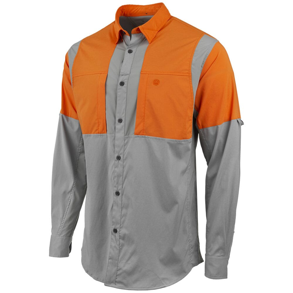 Beretta TKAD Flex Shirt Grey/Blaze Orange LU931T23340965
