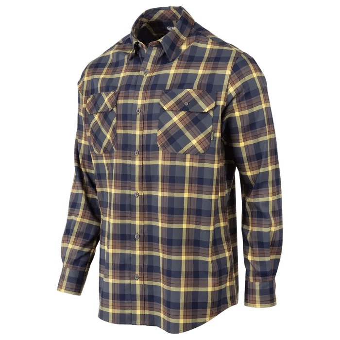 Beretta Cadet Flannel Shirt Brown/Blue Check LU991T243508F1