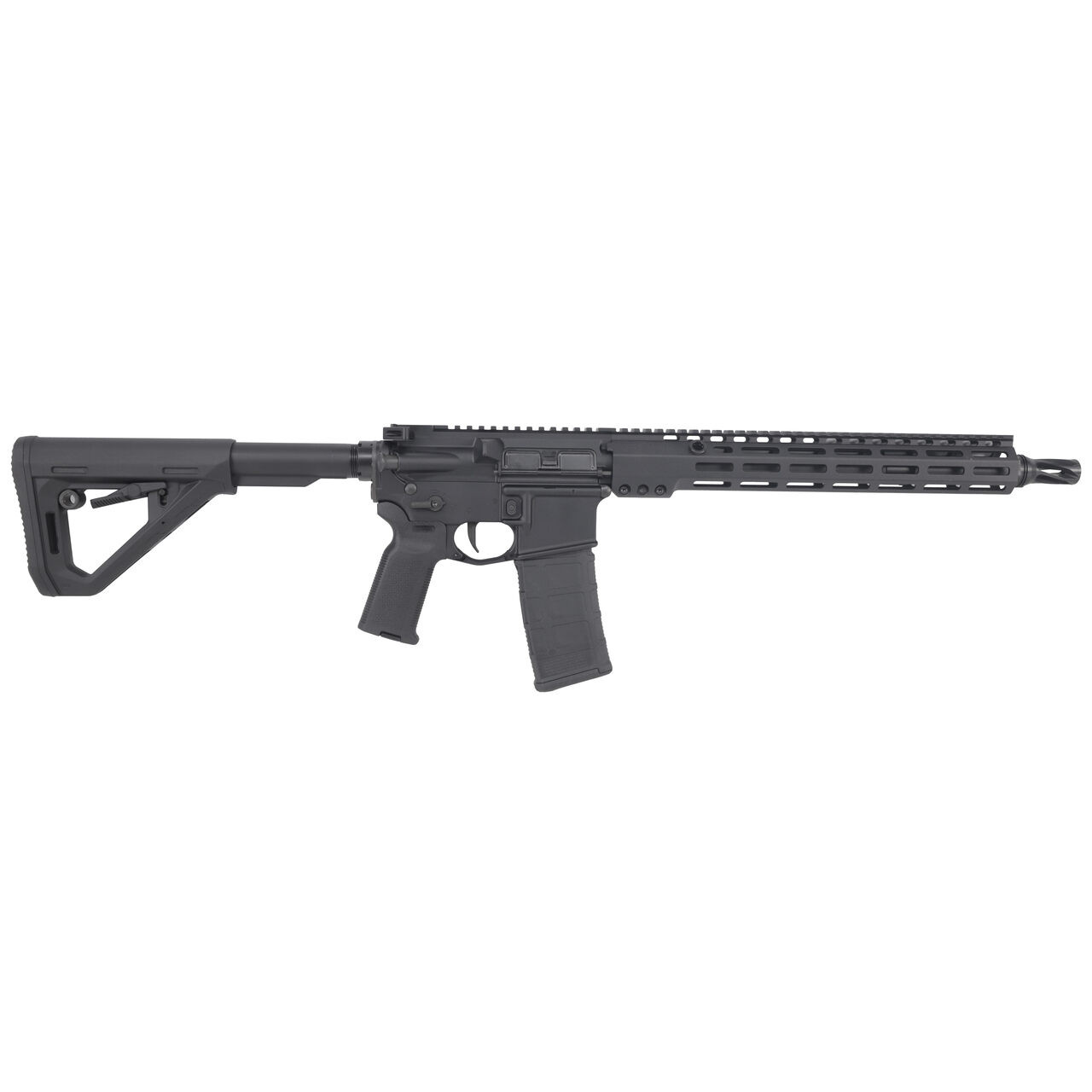 Sons of Liberty Gun Works M4-L89 5.56mm 14.5\" Bbl Mid Gas L89 Rail P&W HUXWRX FH Anodized BLK M4-L89 Complete Rifle M4-L89-556-145-HUX-RIFLE-A-BLK